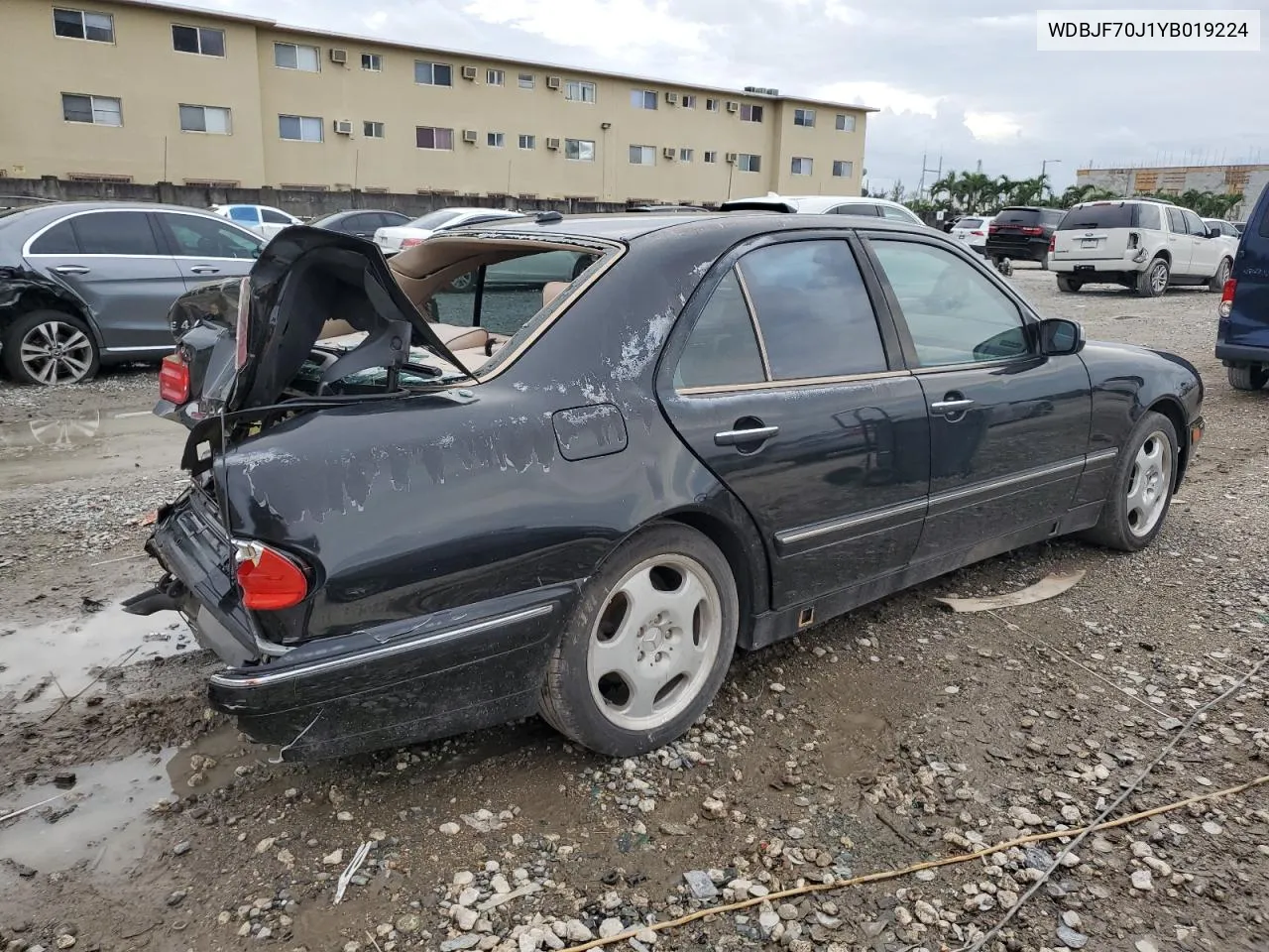 2000 Mercedes-Benz E 430 VIN: WDBJF70J1YB019224 Lot: 77997574