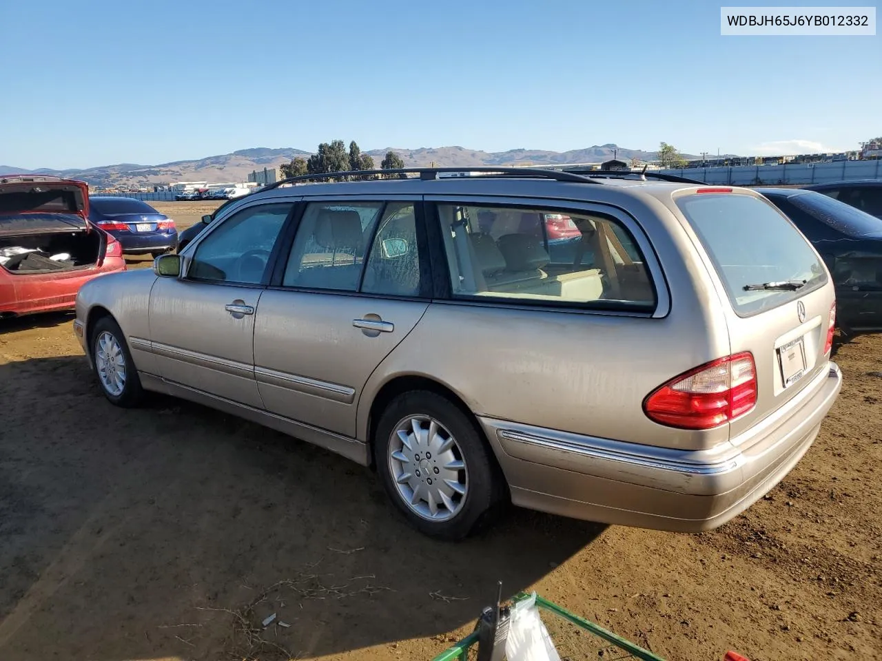 2000 Mercedes-Benz E 320 VIN: WDBJH65J6YB012332 Lot: 80918284