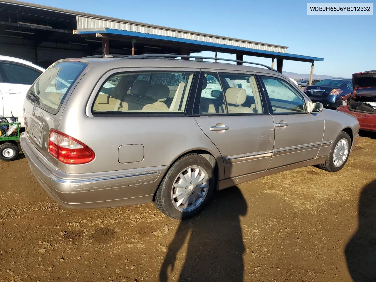 2000 Mercedes-Benz E 320 VIN: WDBJH65J6YB012332 Lot: 80918284