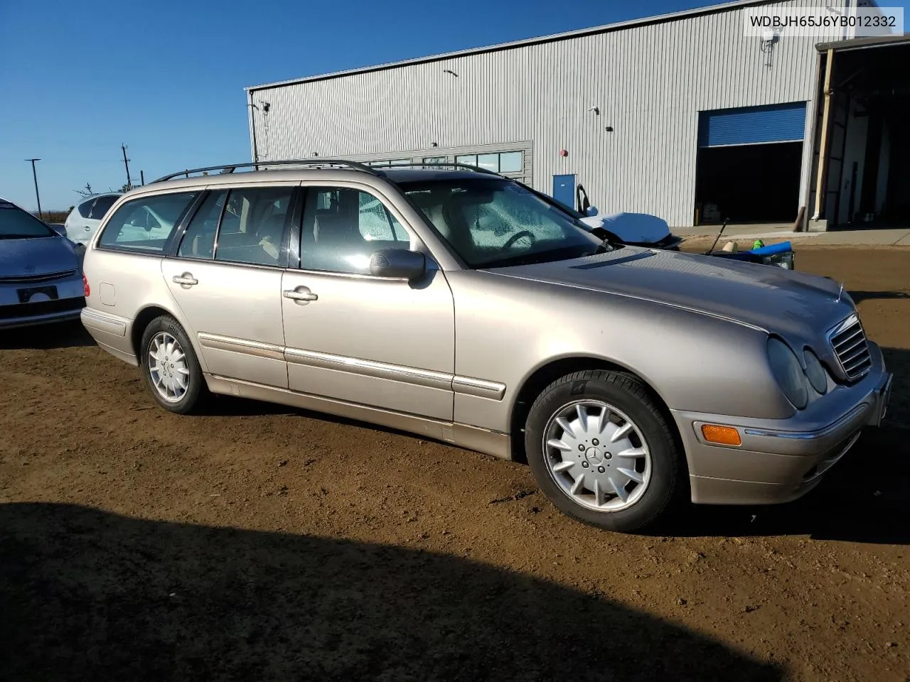 2000 Mercedes-Benz E 320 VIN: WDBJH65J6YB012332 Lot: 80918284