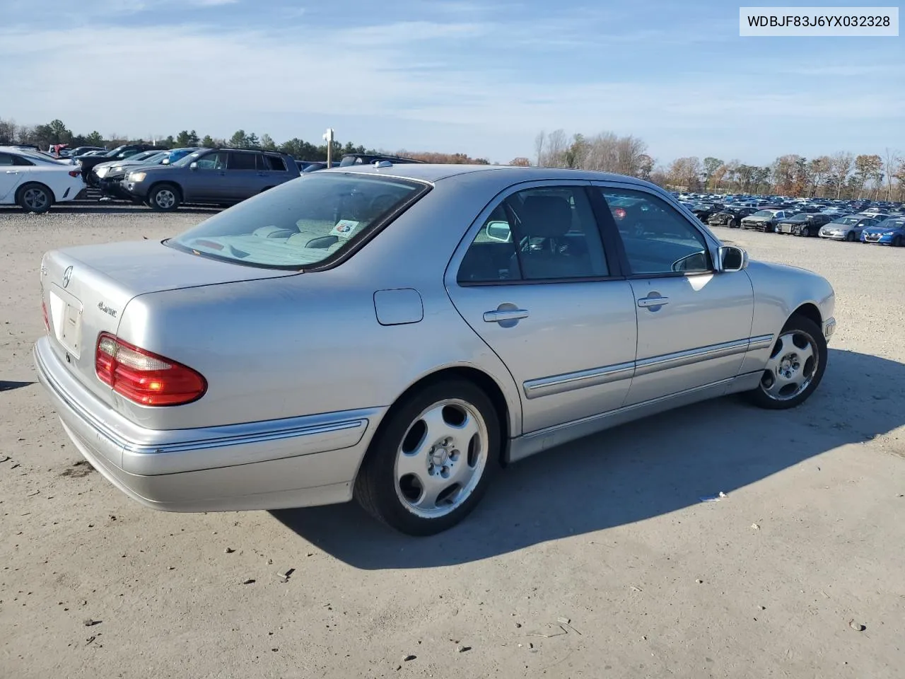 2000 Mercedes-Benz E 430 VIN: WDBJF83J6YX032328 Lot: 81353974