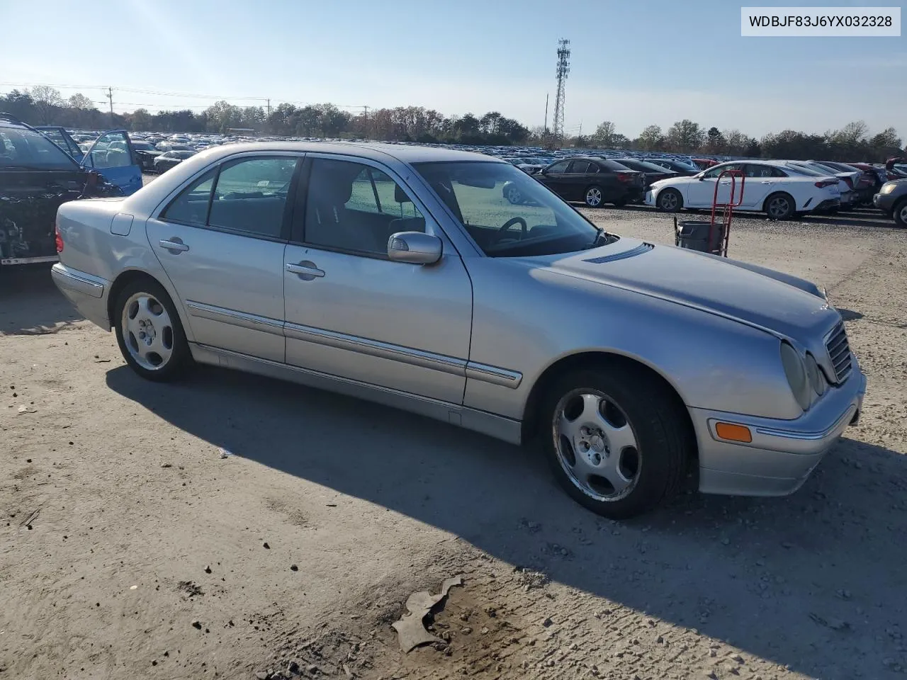 2000 Mercedes-Benz E 430 VIN: WDBJF83J6YX032328 Lot: 81353974