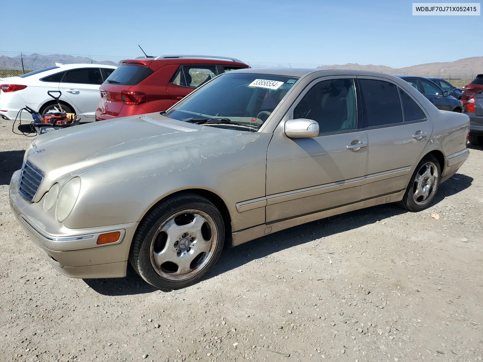 2001 Mercedes-Benz E 430 VIN: WDBJF70J71X052415 Lot: 53858554