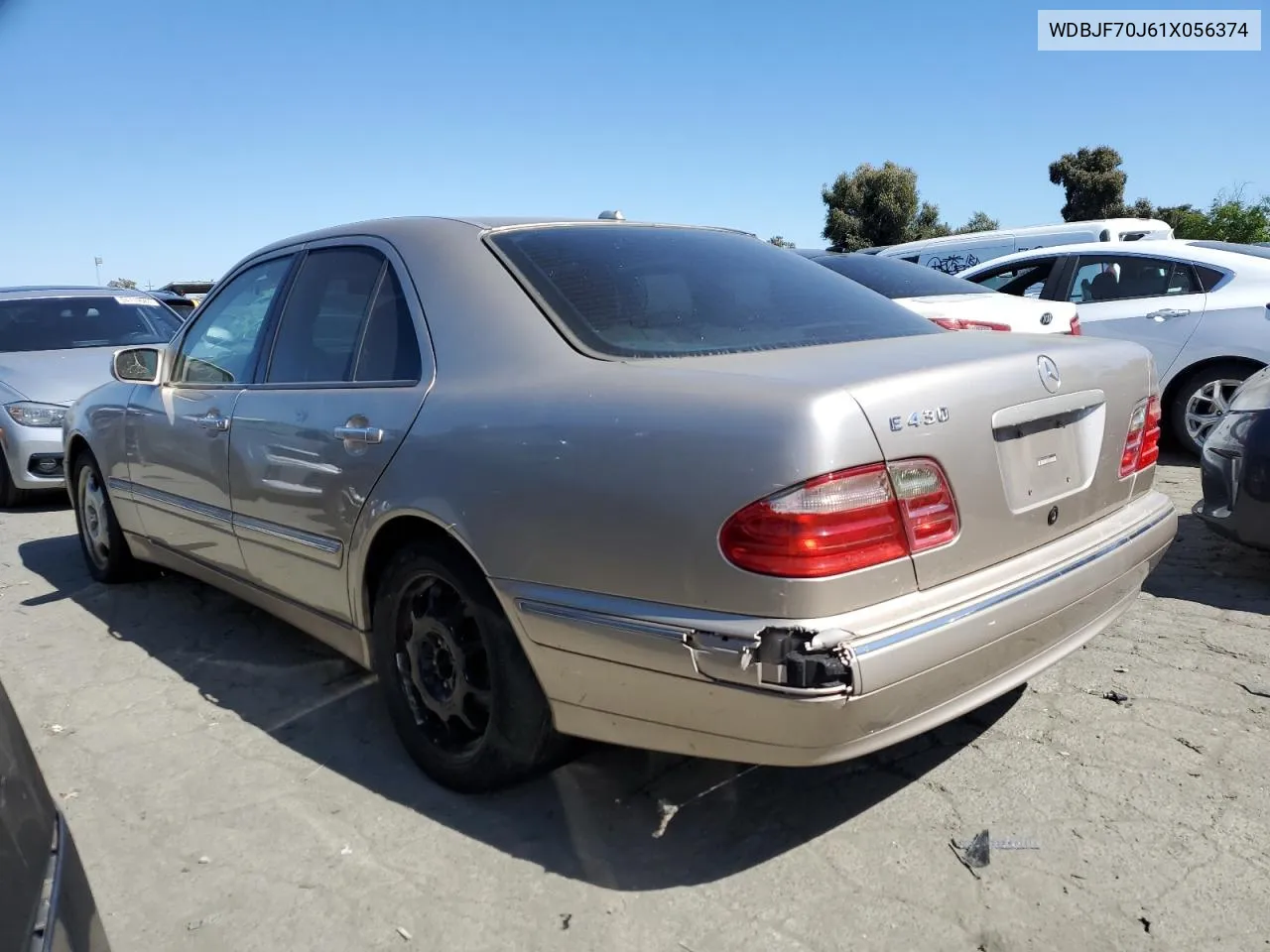 2001 Mercedes-Benz E 430 VIN: WDBJF70J61X056374 Lot: 54340984