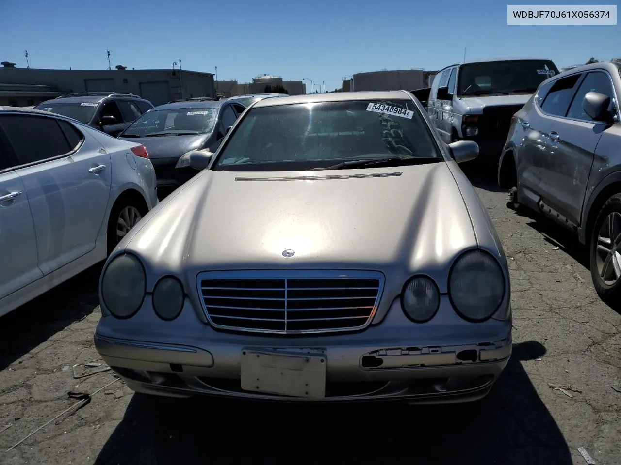 2001 Mercedes-Benz E 430 VIN: WDBJF70J61X056374 Lot: 54340984