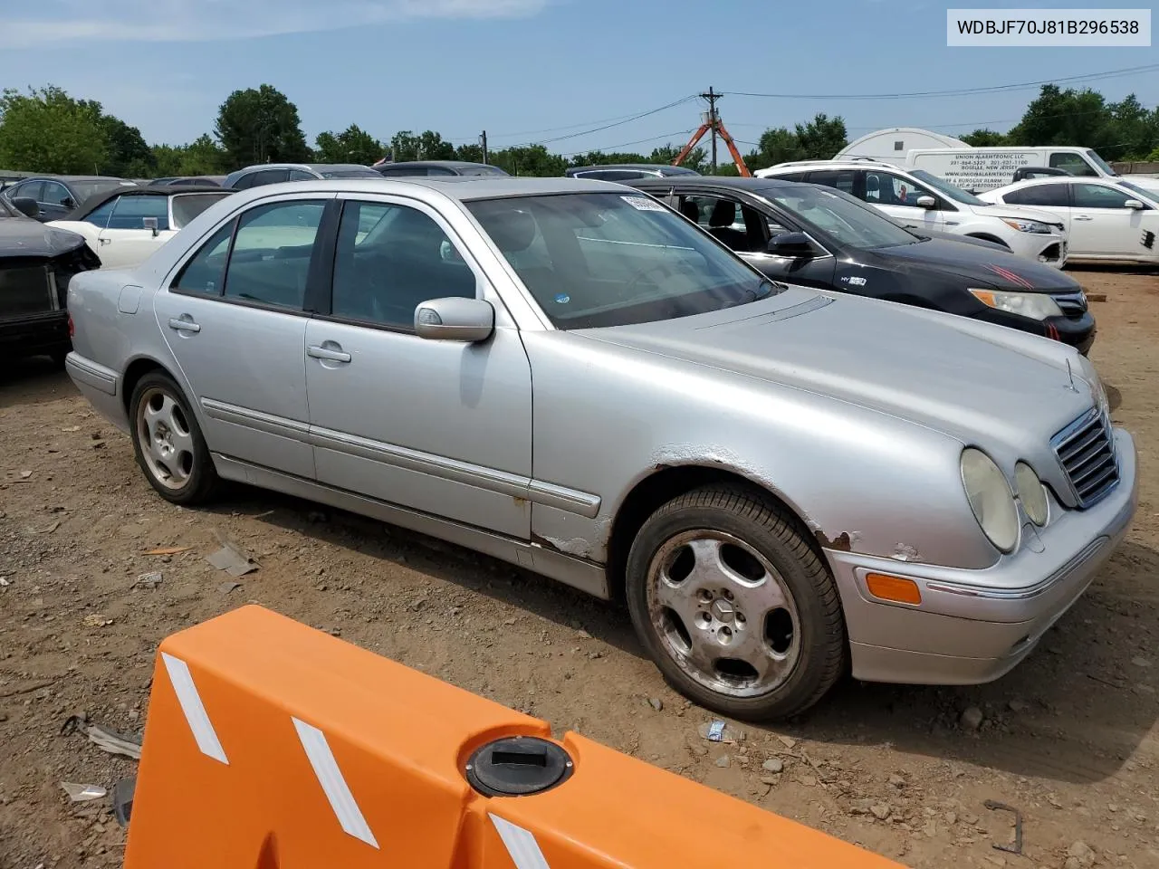 2001 Mercedes-Benz E 430 VIN: WDBJF70J81B296538 Lot: 59694664