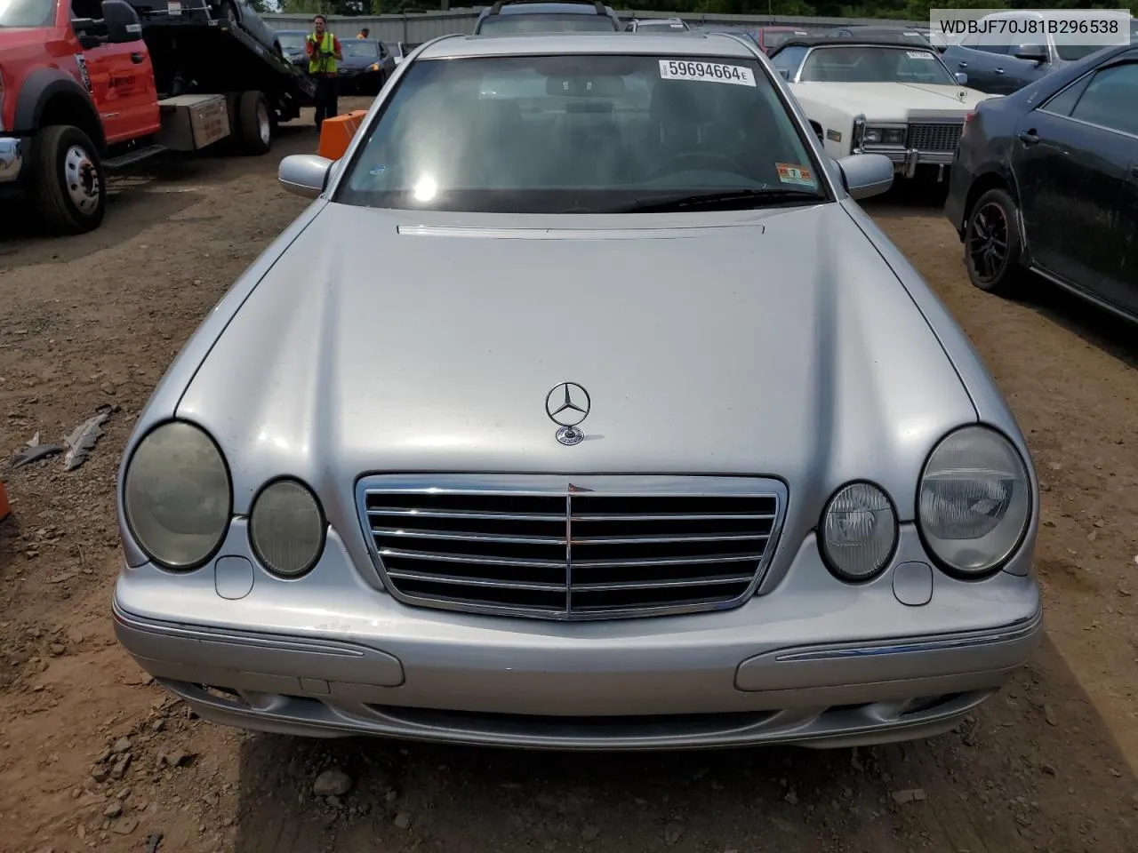 2001 Mercedes-Benz E 430 VIN: WDBJF70J81B296538 Lot: 59694664