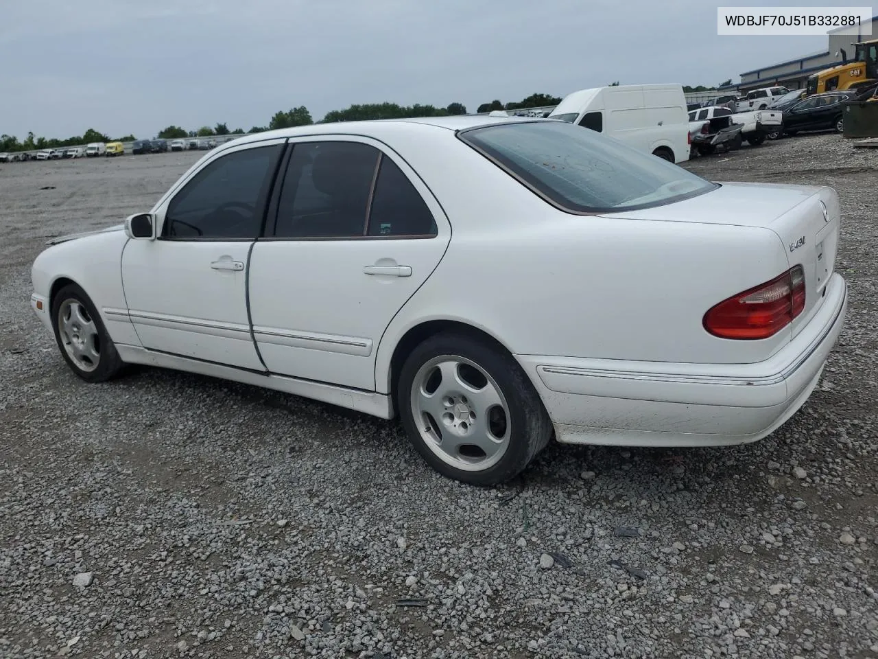 2001 Mercedes-Benz E 430 VIN: WDBJF70J51B332881 Lot: 63487844