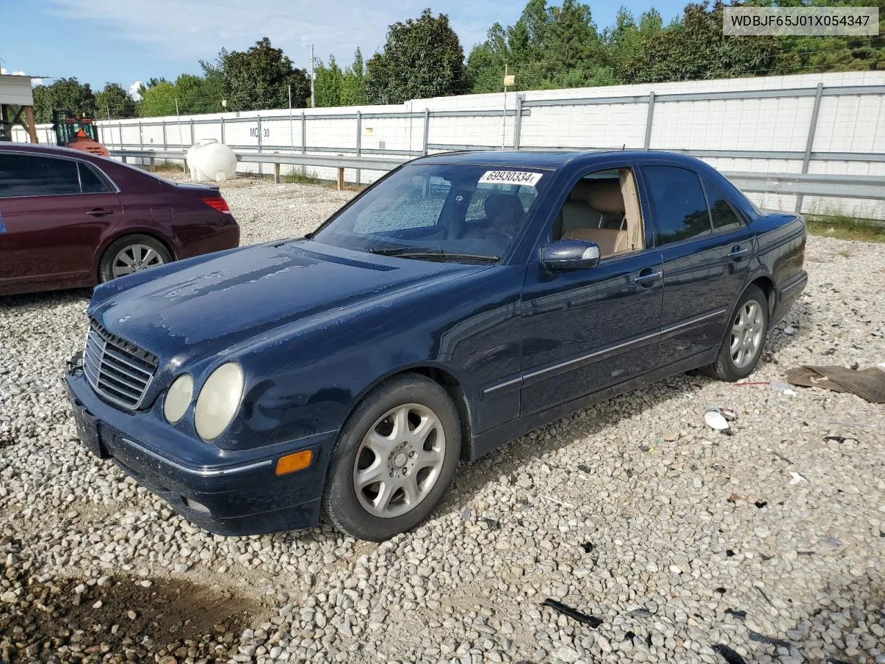 2001 Mercedes-Benz E 320 VIN: WDBJF65J01X054347 Lot: 69930334