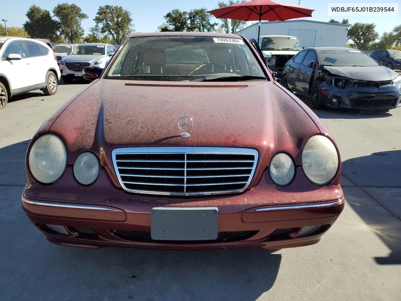 2001 Mercedes-Benz E 320 VIN: WDBJF65J01B239544 Lot: 70063384