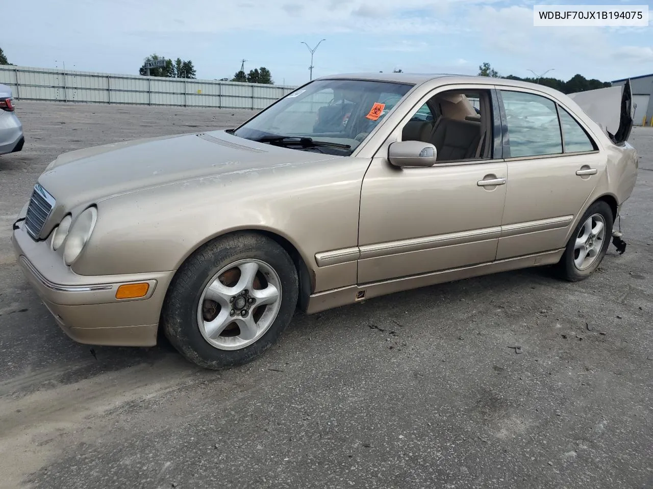 2001 Mercedes-Benz E 430 VIN: WDBJF70JX1B194075 Lot: 70482944