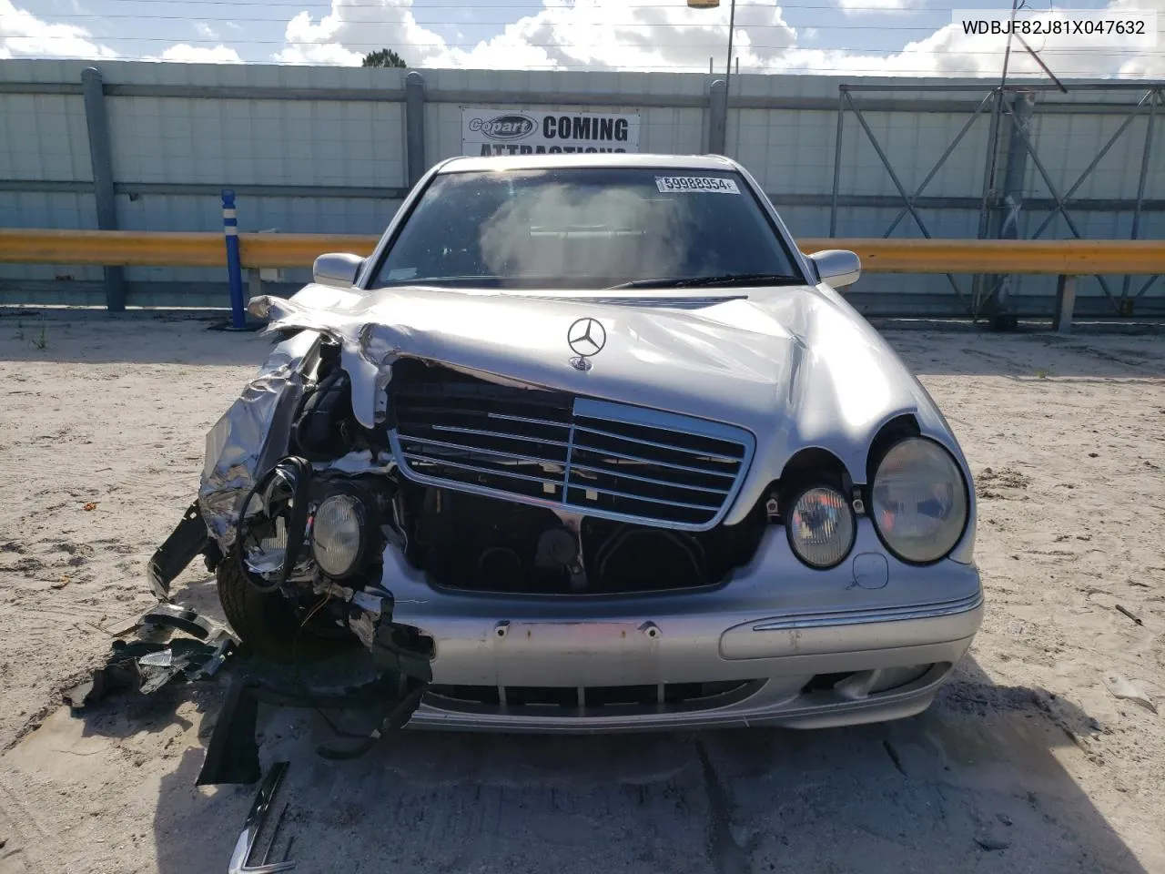 2001 Mercedes-Benz E 320 4Matic VIN: WDBJF82J81X047632 Lot: 72500514