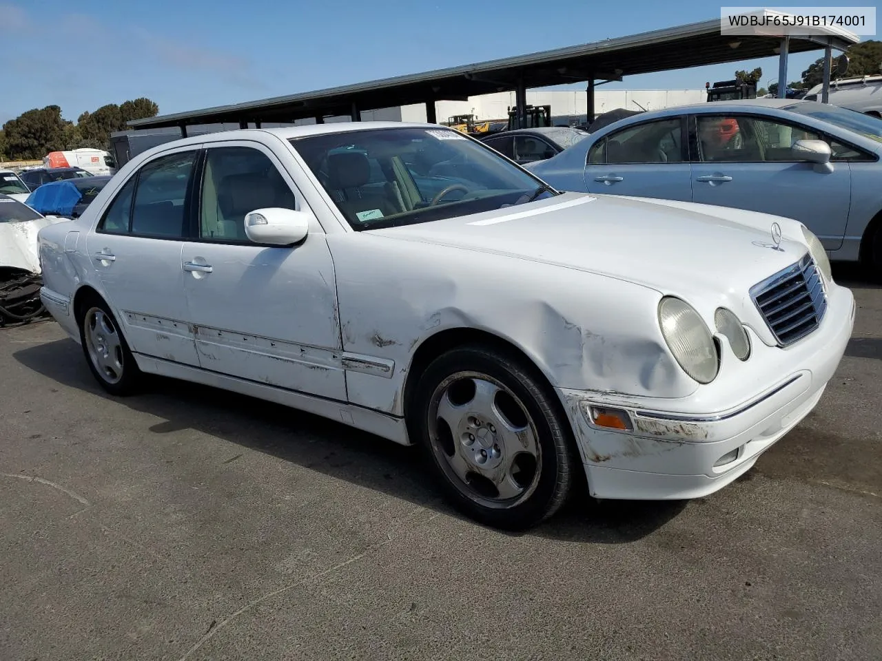 2001 Mercedes-Benz E 320 VIN: WDBJF65J91B174001 Lot: 73004704