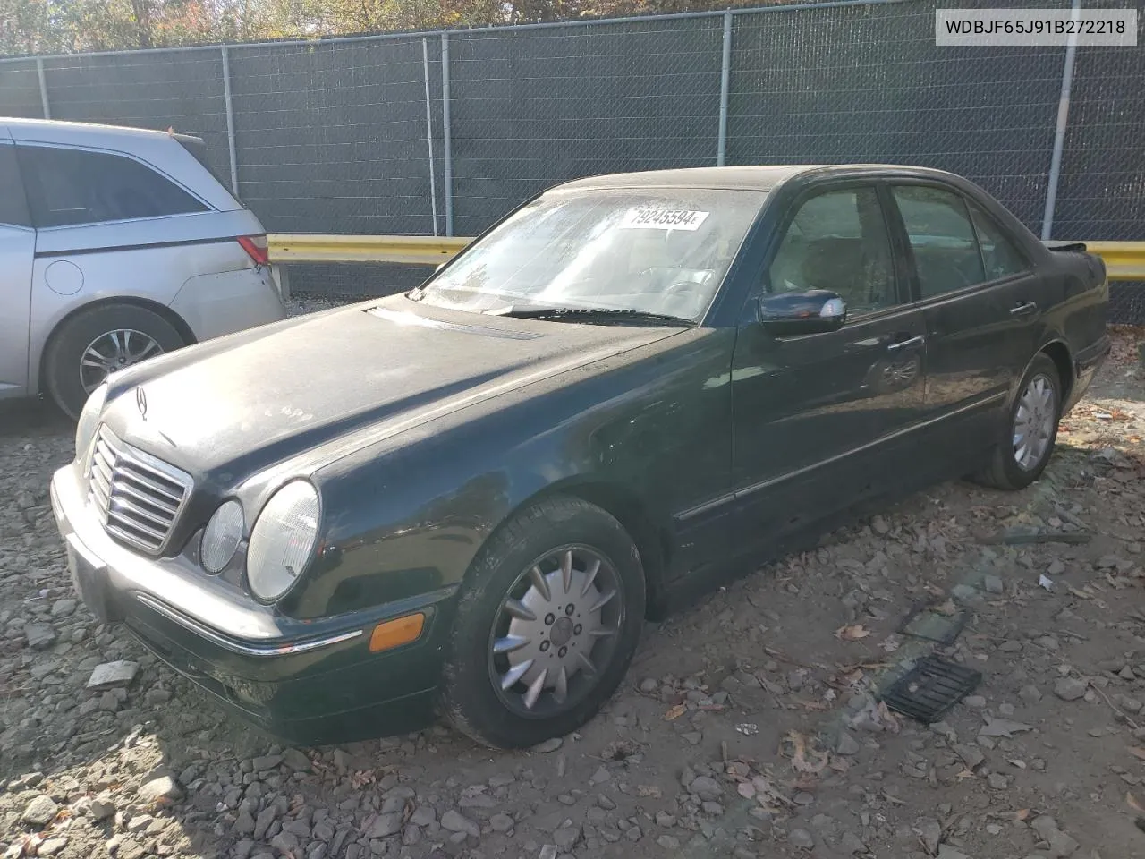 2001 Mercedes-Benz E 320 VIN: WDBJF65J91B272218 Lot: 79245594