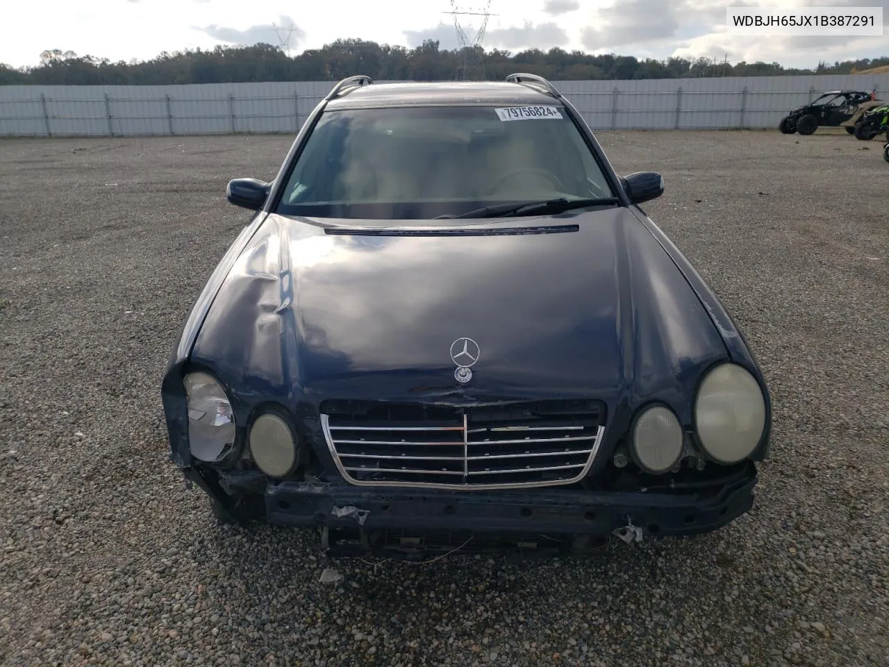 2001 Mercedes-Benz E 320 VIN: WDBJH65JX1B387291 Lot: 79756824