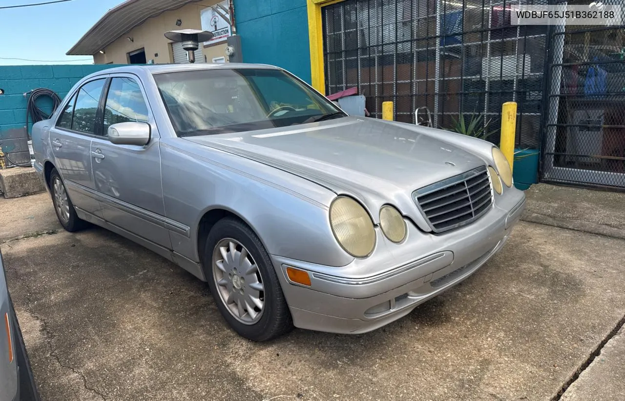 2001 Mercedes-Benz E 320 VIN: WDBJF65J51B362188 Lot: 79944214