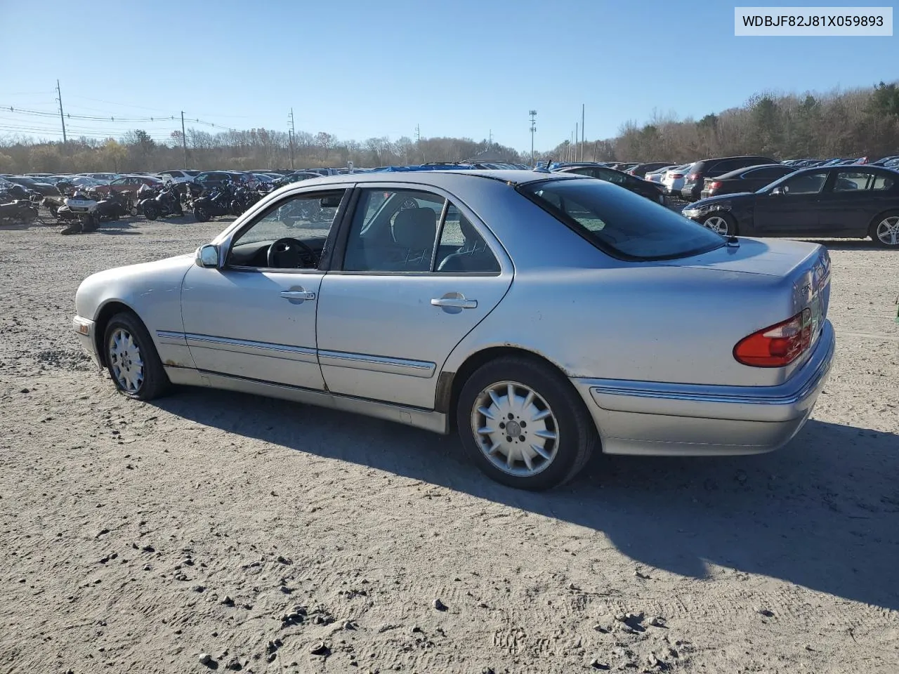 2001 Mercedes-Benz E 320 4Matic VIN: WDBJF82J81X059893 Lot: 80285554