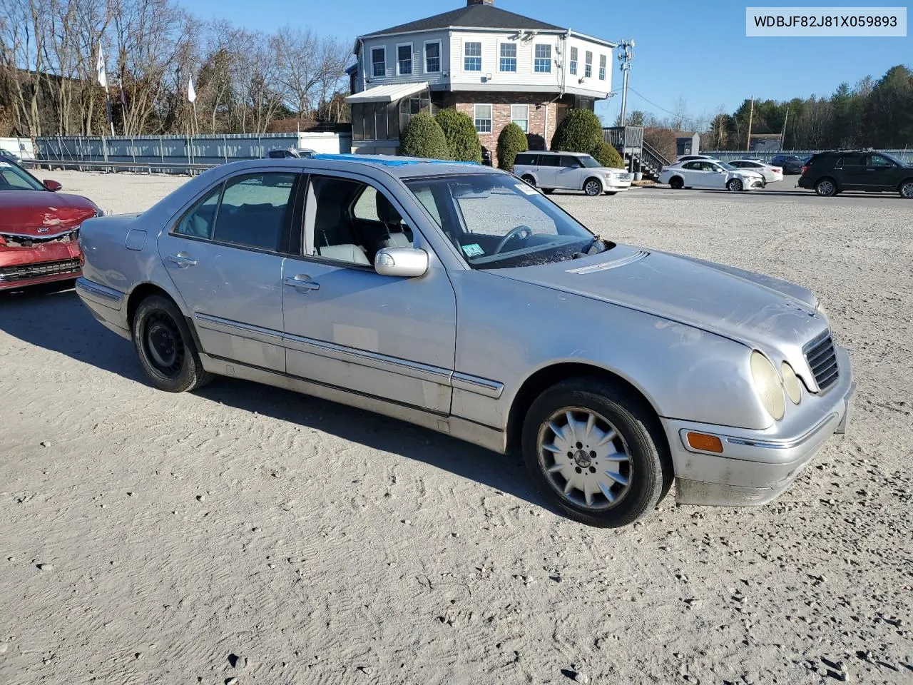 2001 Mercedes-Benz E 320 4Matic VIN: WDBJF82J81X059893 Lot: 80285554