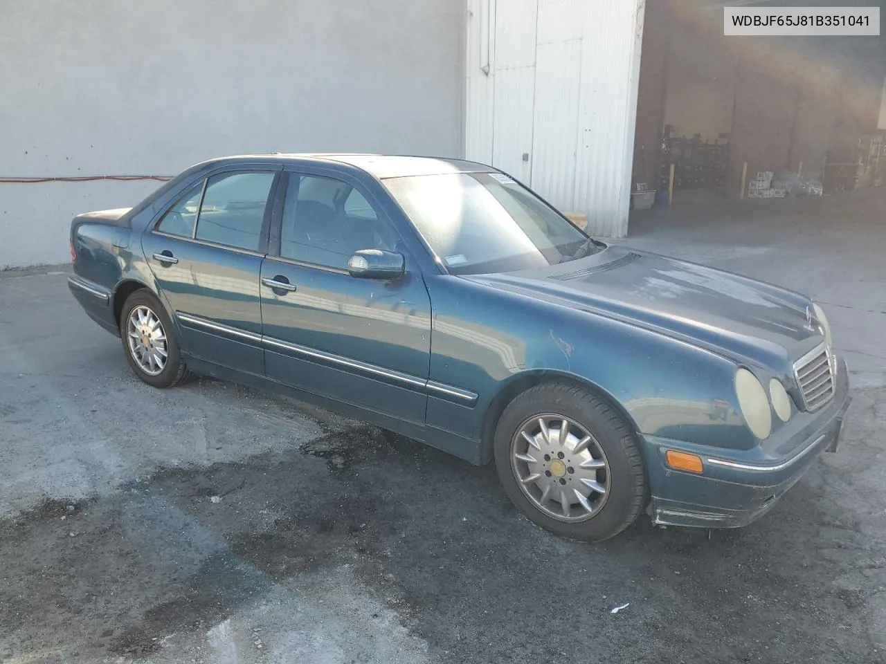 2001 Mercedes-Benz E 320 VIN: WDBJF65J81B351041 Lot: 80555014