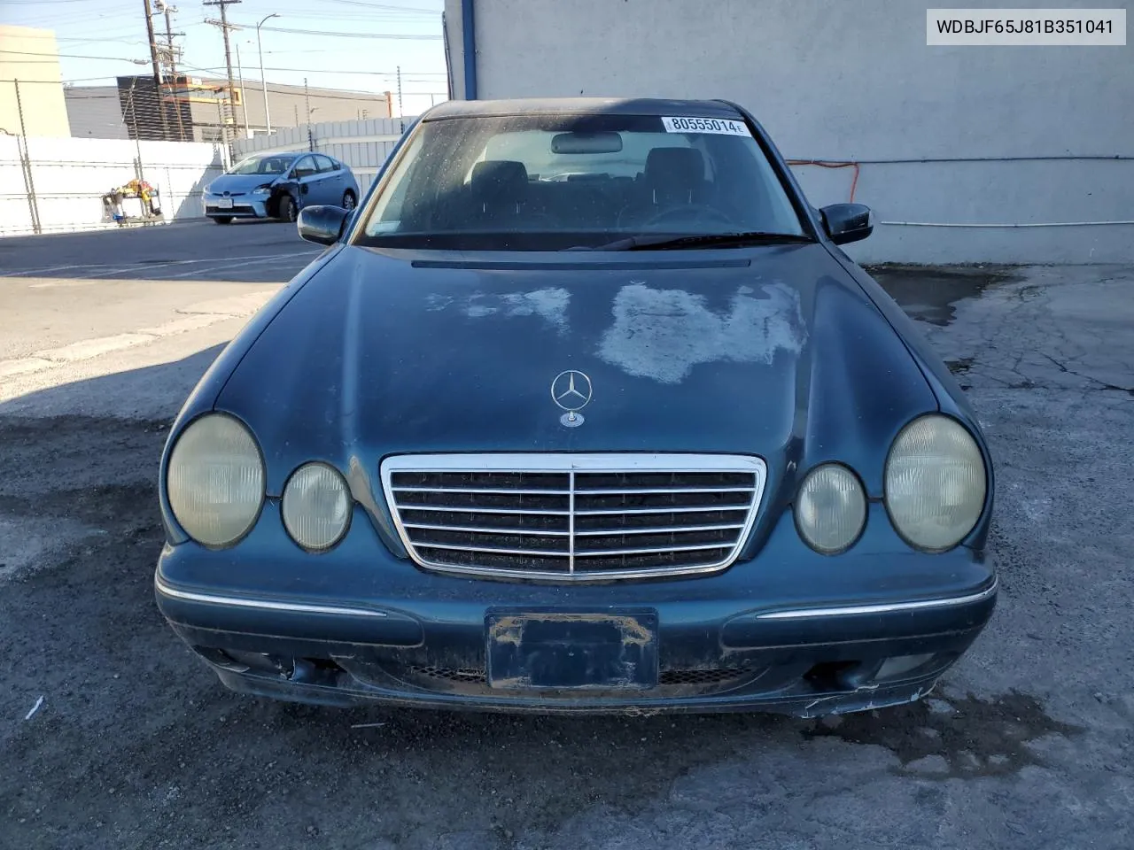 2001 Mercedes-Benz E 320 VIN: WDBJF65J81B351041 Lot: 80555014