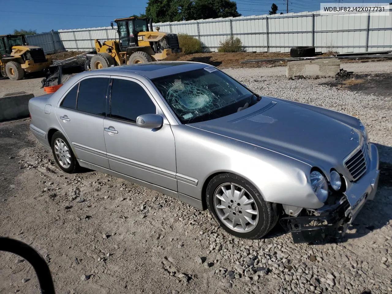 2002 Mercedes-Benz E 320 4Matic VIN: WDBJF82J42X077731 Lot: 70280584