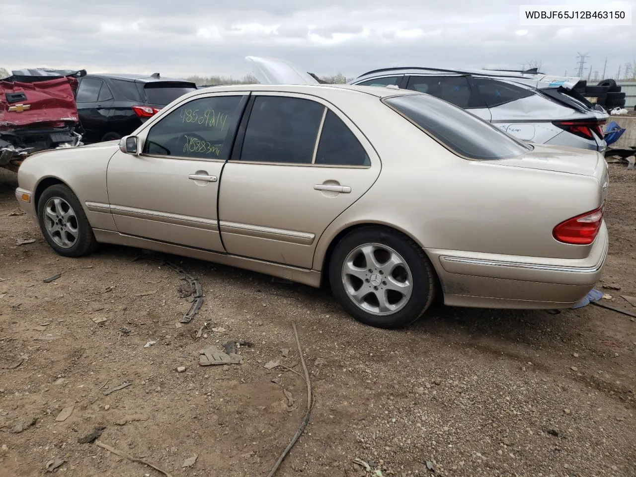 2002 Mercedes-Benz E 320 VIN: WDBJF65J12B463150 Lot: 74434654