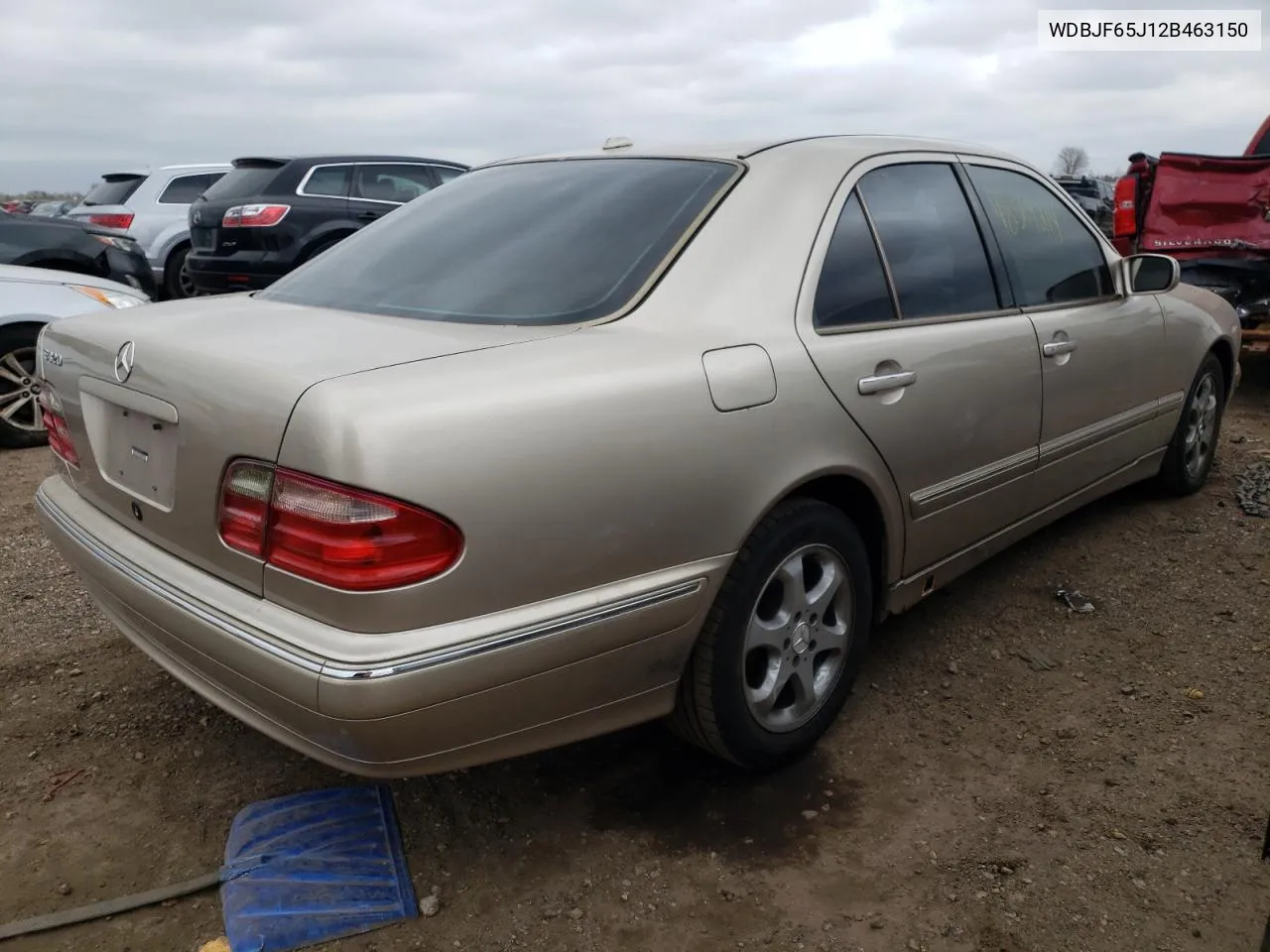 2002 Mercedes-Benz E 320 VIN: WDBJF65J12B463150 Lot: 74434654