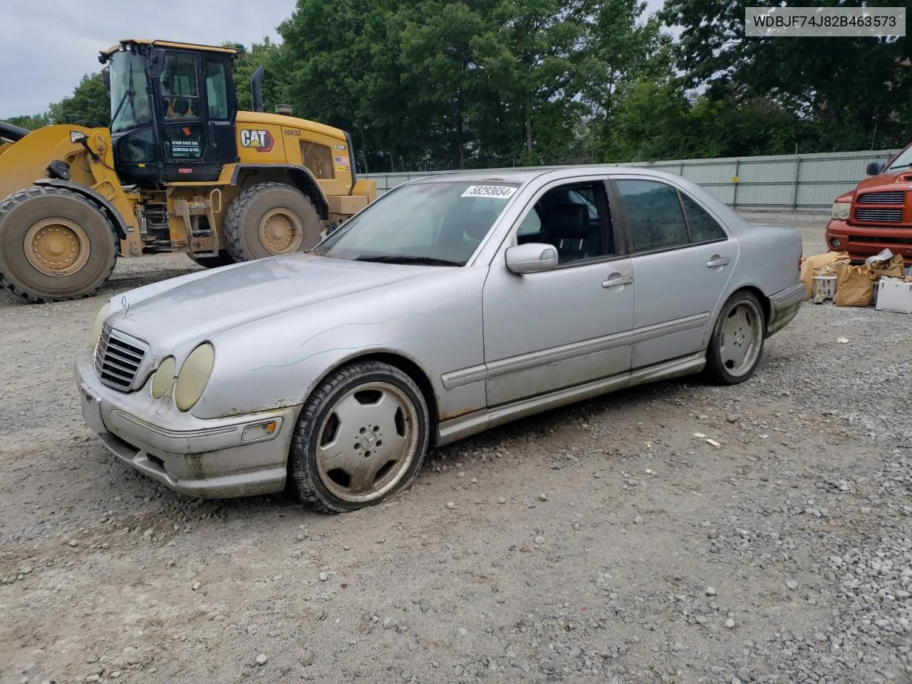 2002 Mercedes-Benz E 55 Amg VIN: WDBJF74J82B463573 Lot: 76612294