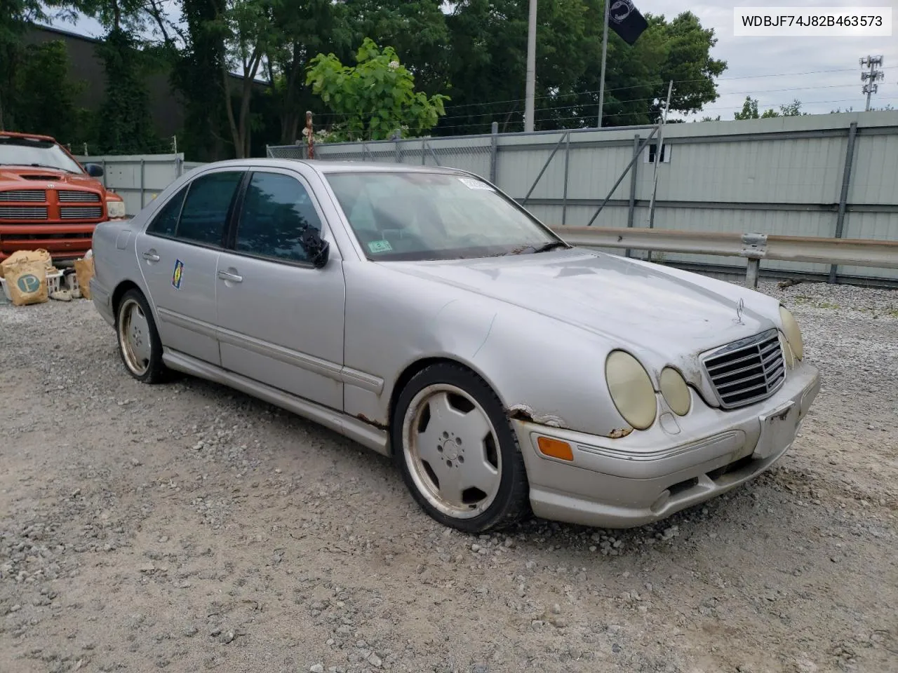 2002 Mercedes-Benz E 55 Amg VIN: WDBJF74J82B463573 Lot: 76612294