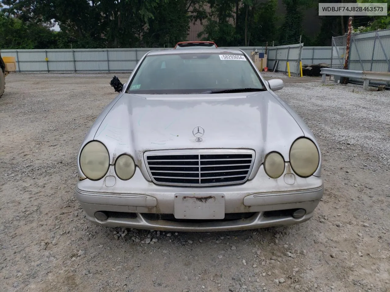 2002 Mercedes-Benz E 55 Amg VIN: WDBJF74J82B463573 Lot: 76612294