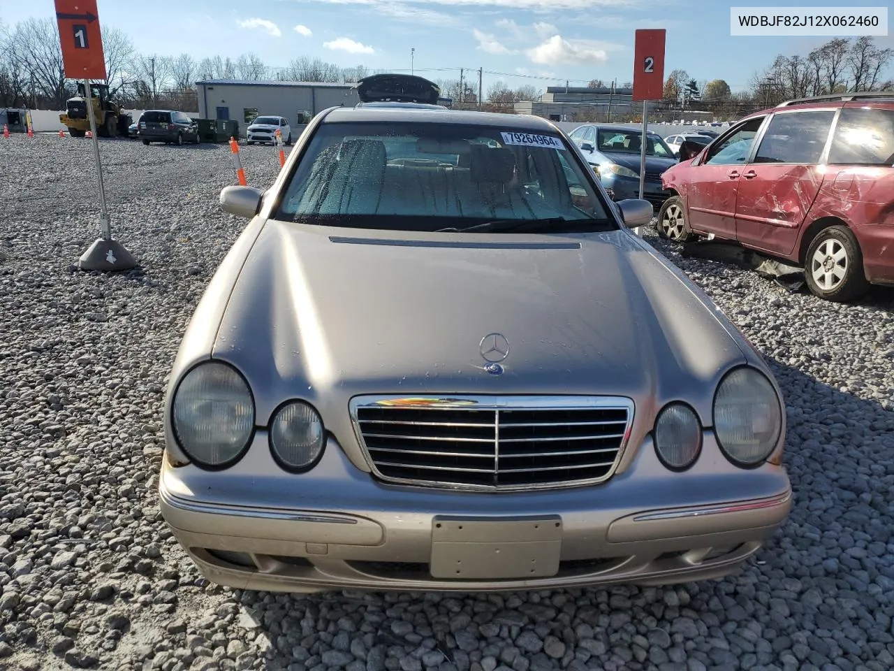 2002 Mercedes-Benz E 320 4Matic VIN: WDBJF82J12X062460 Lot: 79264964