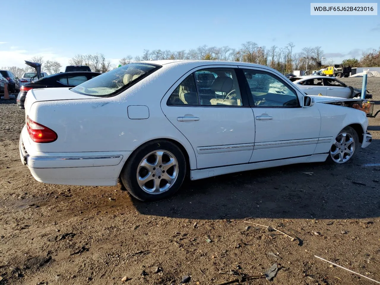 2002 Mercedes-Benz E 320 VIN: WDBJF65J62B423016 Lot: 79806394