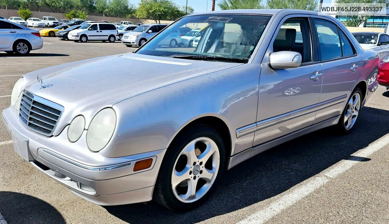 2002 Mercedes-Benz E 320 VIN: WDBJF65J22B493337 Lot: 80128414