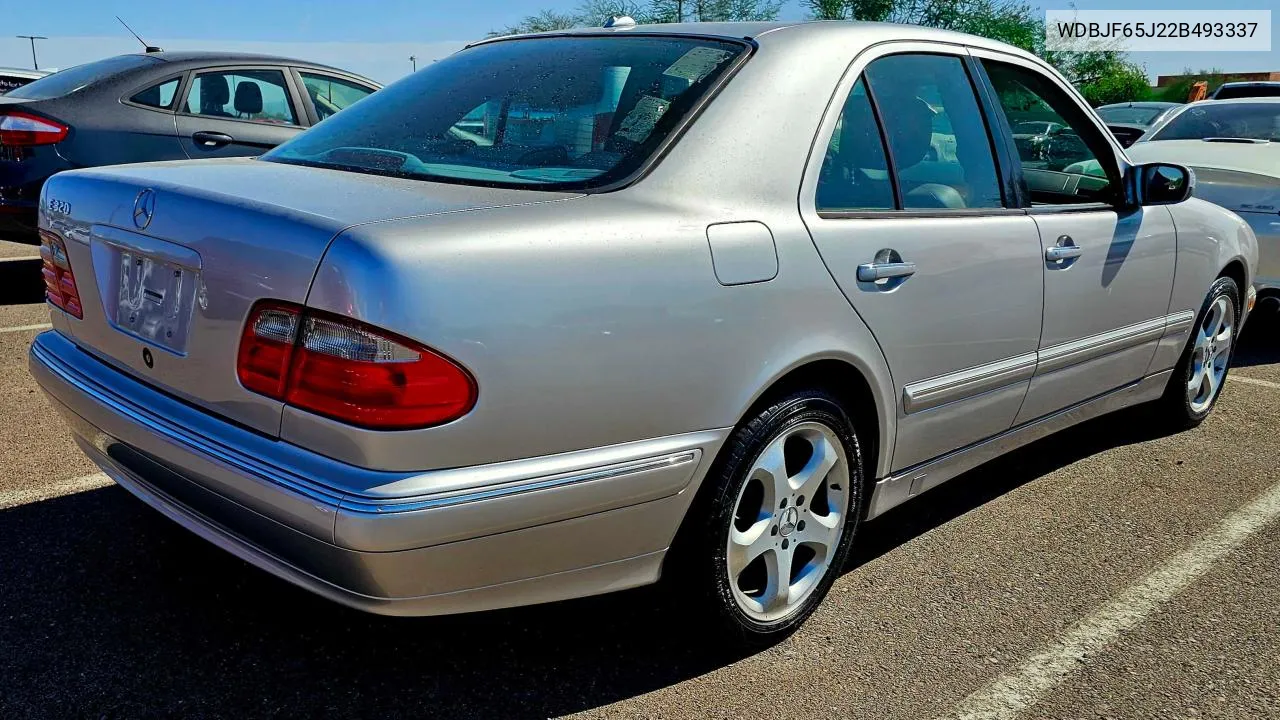 2002 Mercedes-Benz E 320 VIN: WDBJF65J22B493337 Lot: 80128414