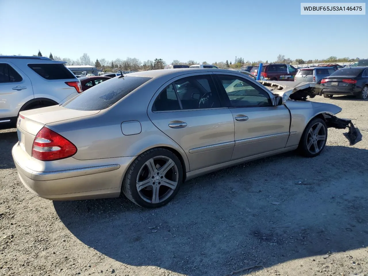 2003 Mercedes-Benz E 320 VIN: WDBUF65J53A146475 Lot: 47208144