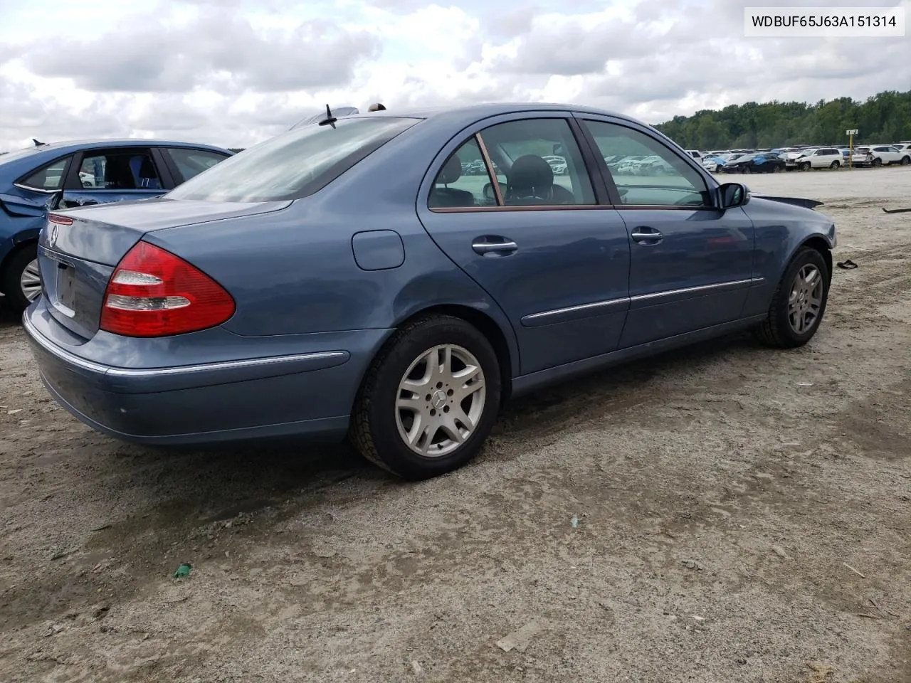 2003 Mercedes-Benz E 320 VIN: WDBUF65J63A151314 Lot: 64035494