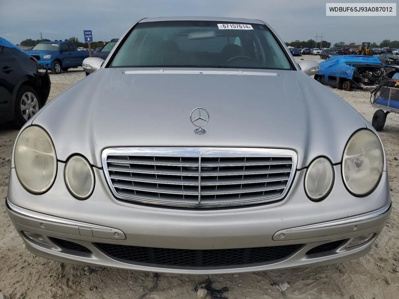 2003 Mercedes-Benz E 320 VIN: WDBUF65J93A087012 Lot: 67157614