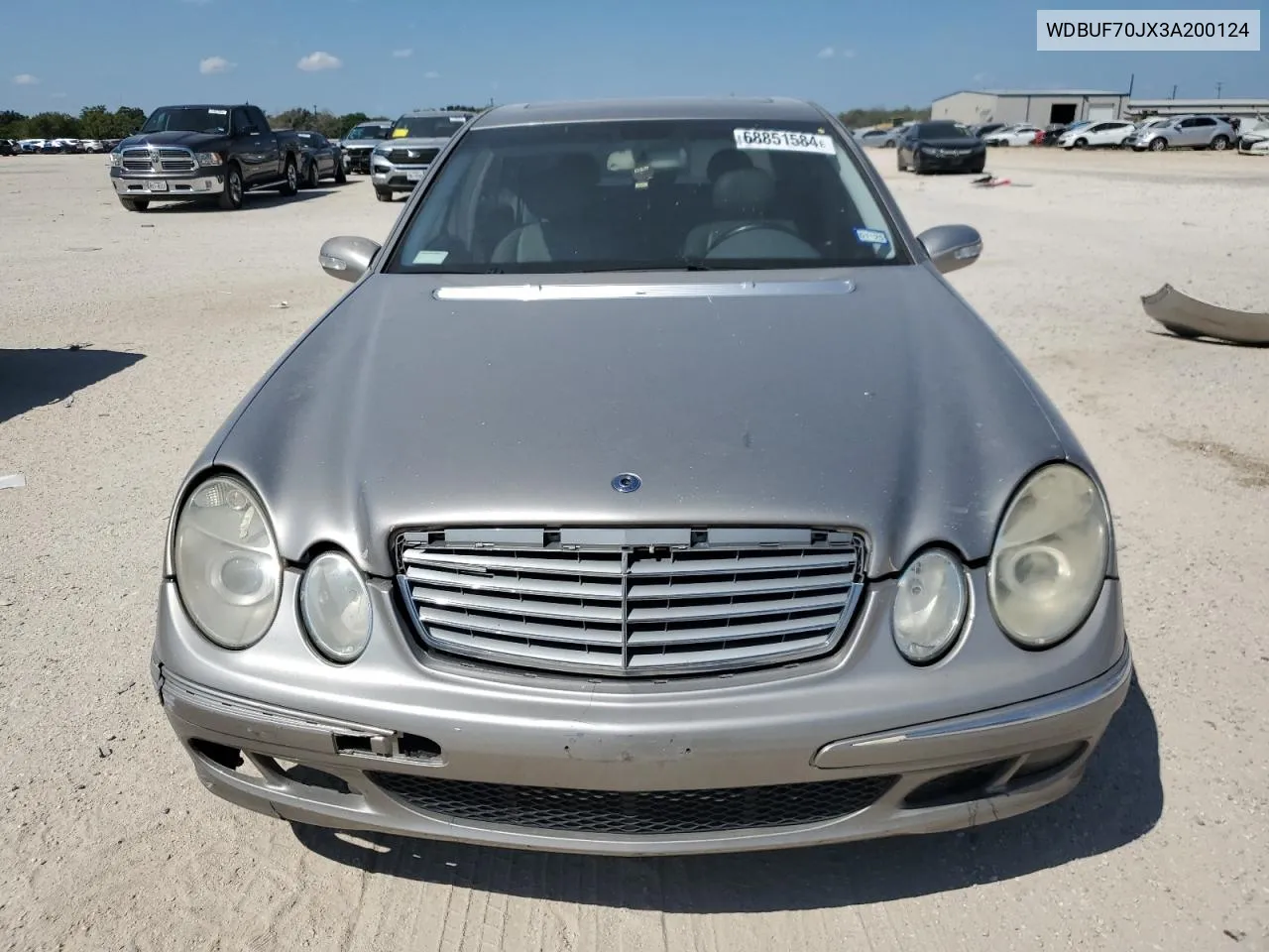 2003 Mercedes-Benz E 500 VIN: WDBUF70JX3A200124 Lot: 68851584