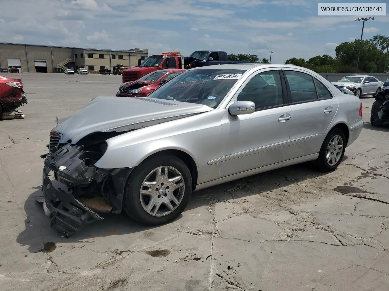 2003 Mercedes-Benz E 320 VIN: WDBUF65J43A136441 Lot: 69109884