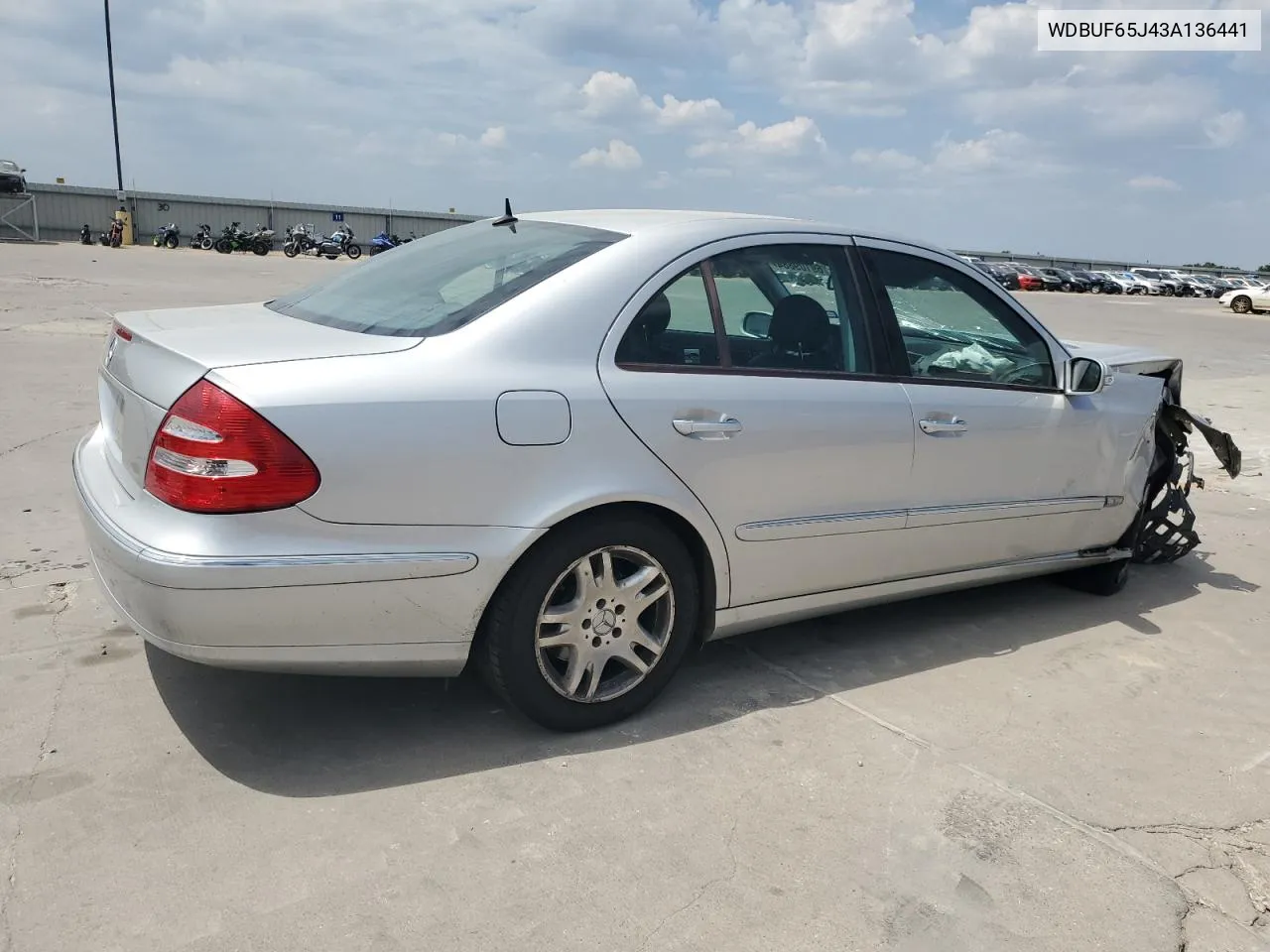 2003 Mercedes-Benz E 320 VIN: WDBUF65J43A136441 Lot: 69109884