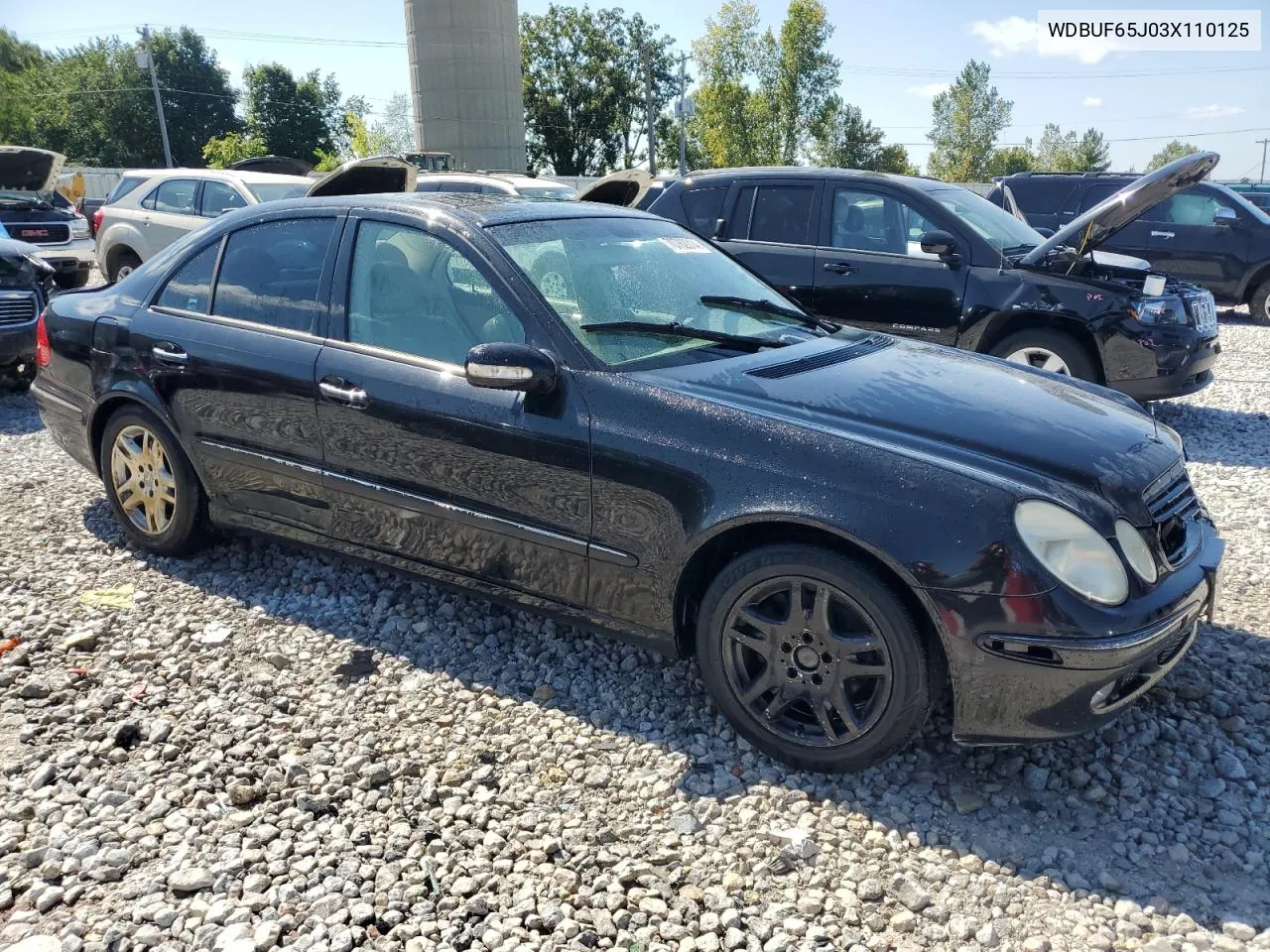 2003 Mercedes-Benz E 320 VIN: WDBUF65J03X110125 Lot: 70762014