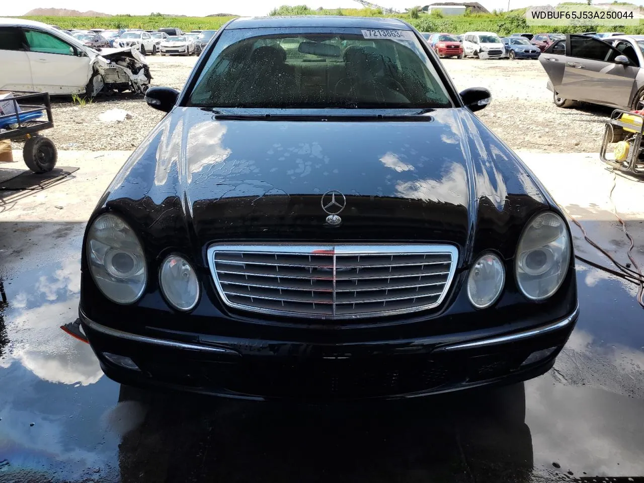 2003 Mercedes-Benz E 320 VIN: WDBUF65J53A250044 Lot: 72138634