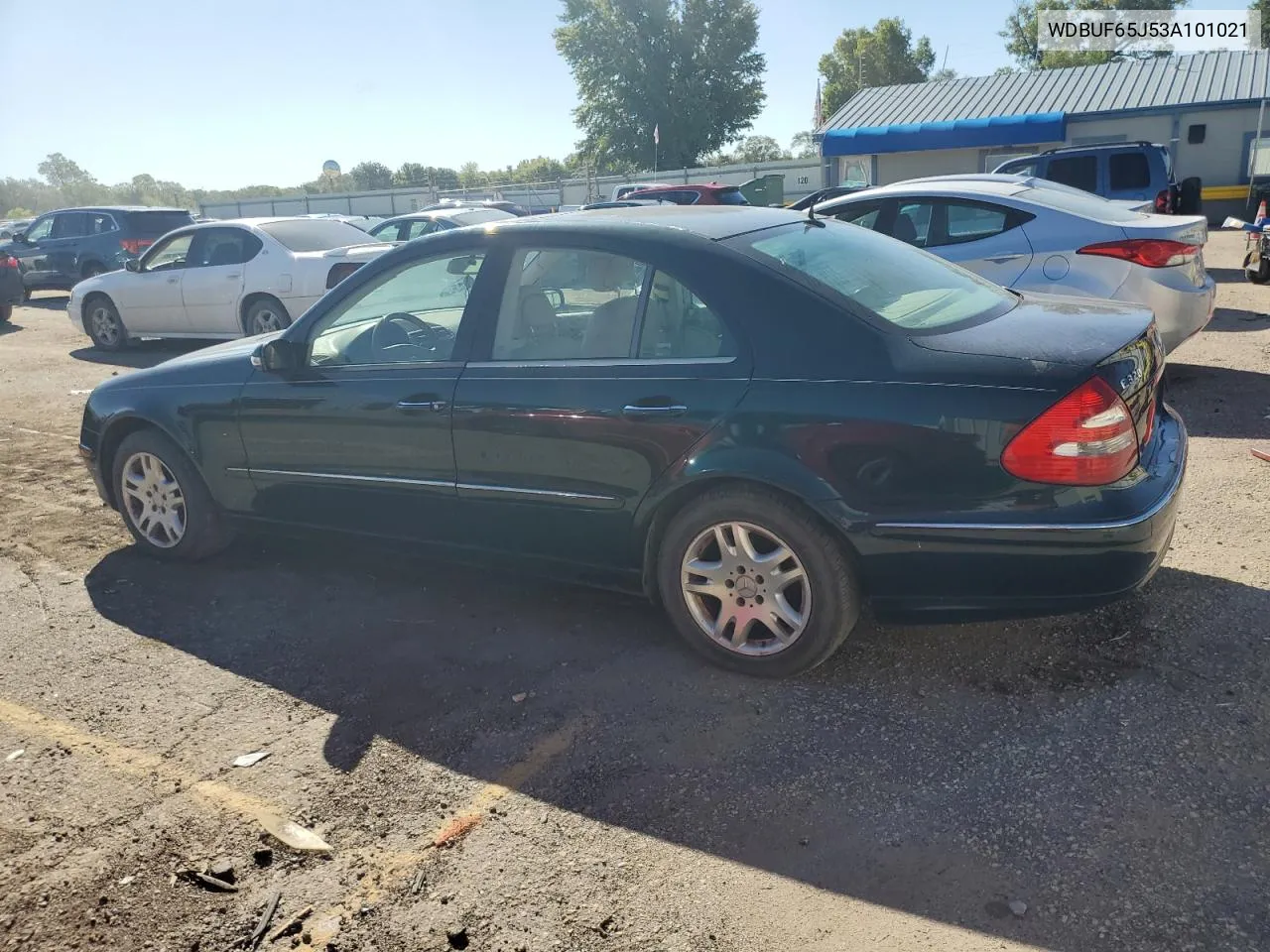 2003 Mercedes-Benz E 320 VIN: WDBUF65J53A101021 Lot: 73015774