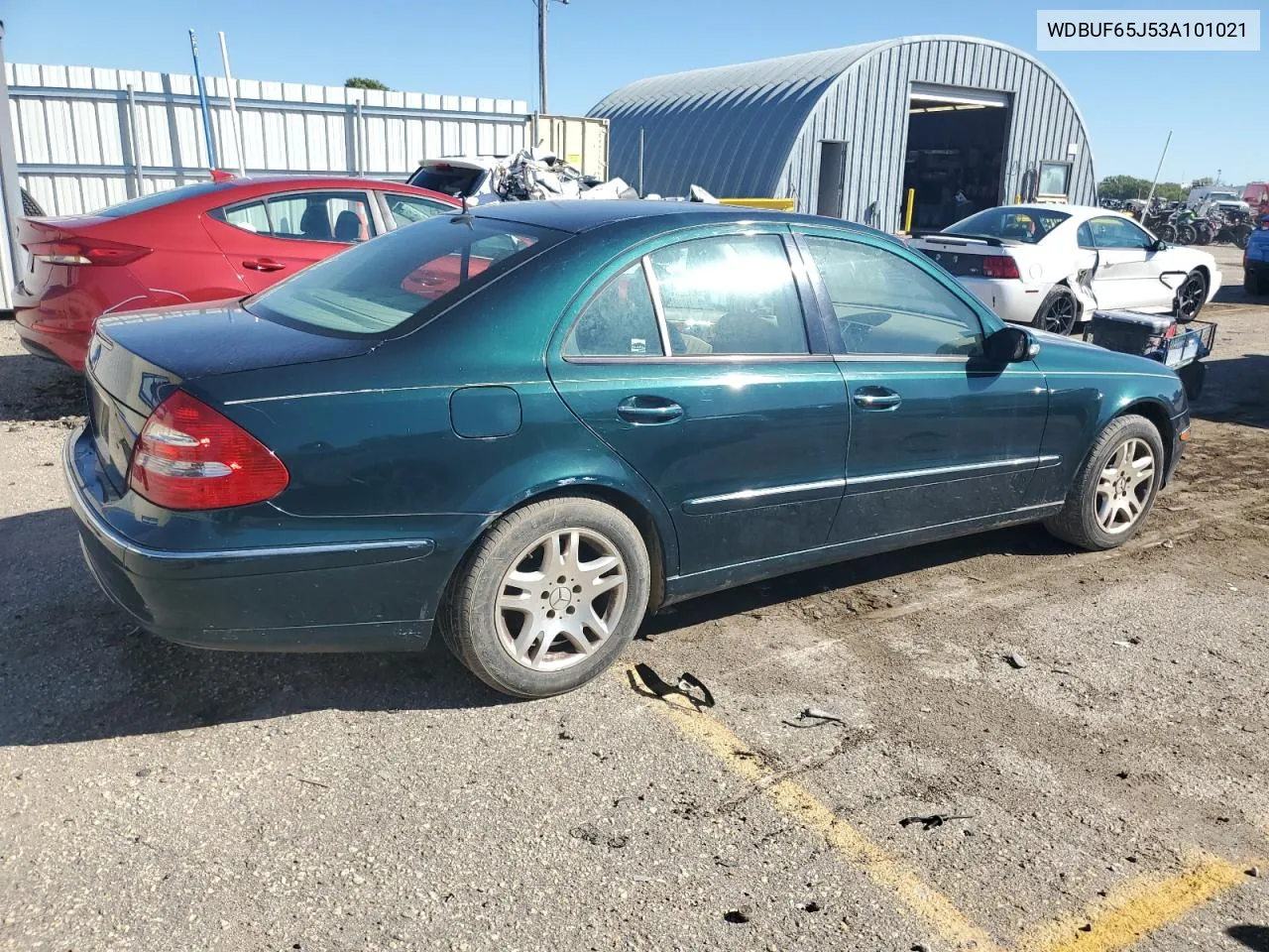 2003 Mercedes-Benz E 320 VIN: WDBUF65J53A101021 Lot: 73015774