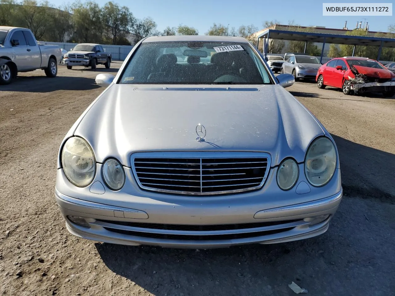 2003 Mercedes-Benz E 320 VIN: WDBUF65J73X111272 Lot: 73171144