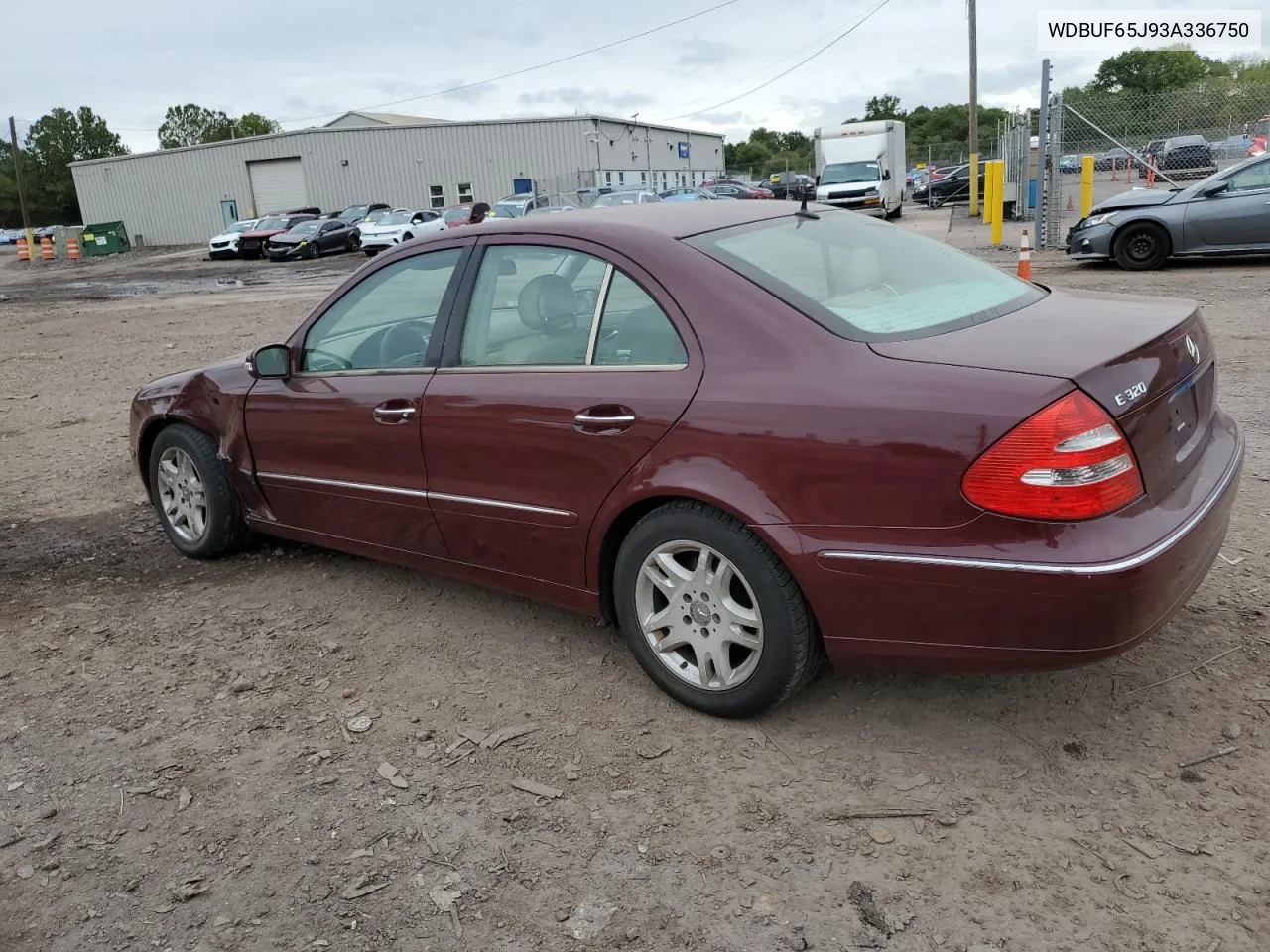 2003 Mercedes-Benz E 320 VIN: WDBUF65J93A336750 Lot: 73595164