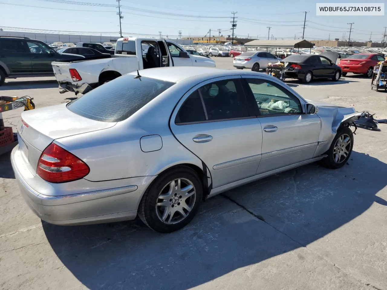 2003 Mercedes-Benz E 320 VIN: WDBUF65J73A108715 Lot: 74136794