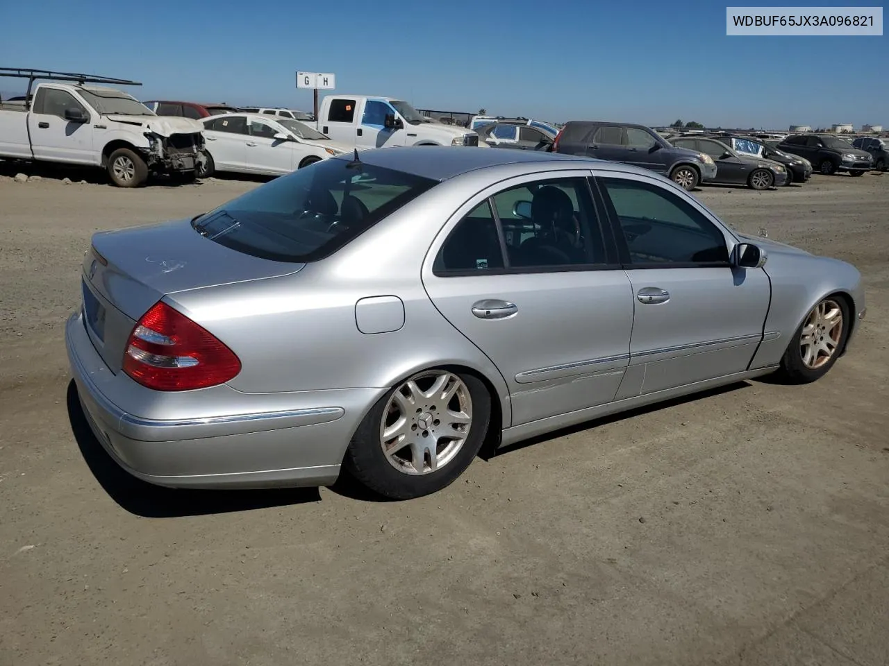 2003 Mercedes-Benz E 320 VIN: WDBUF65JX3A096821 Lot: 74378684