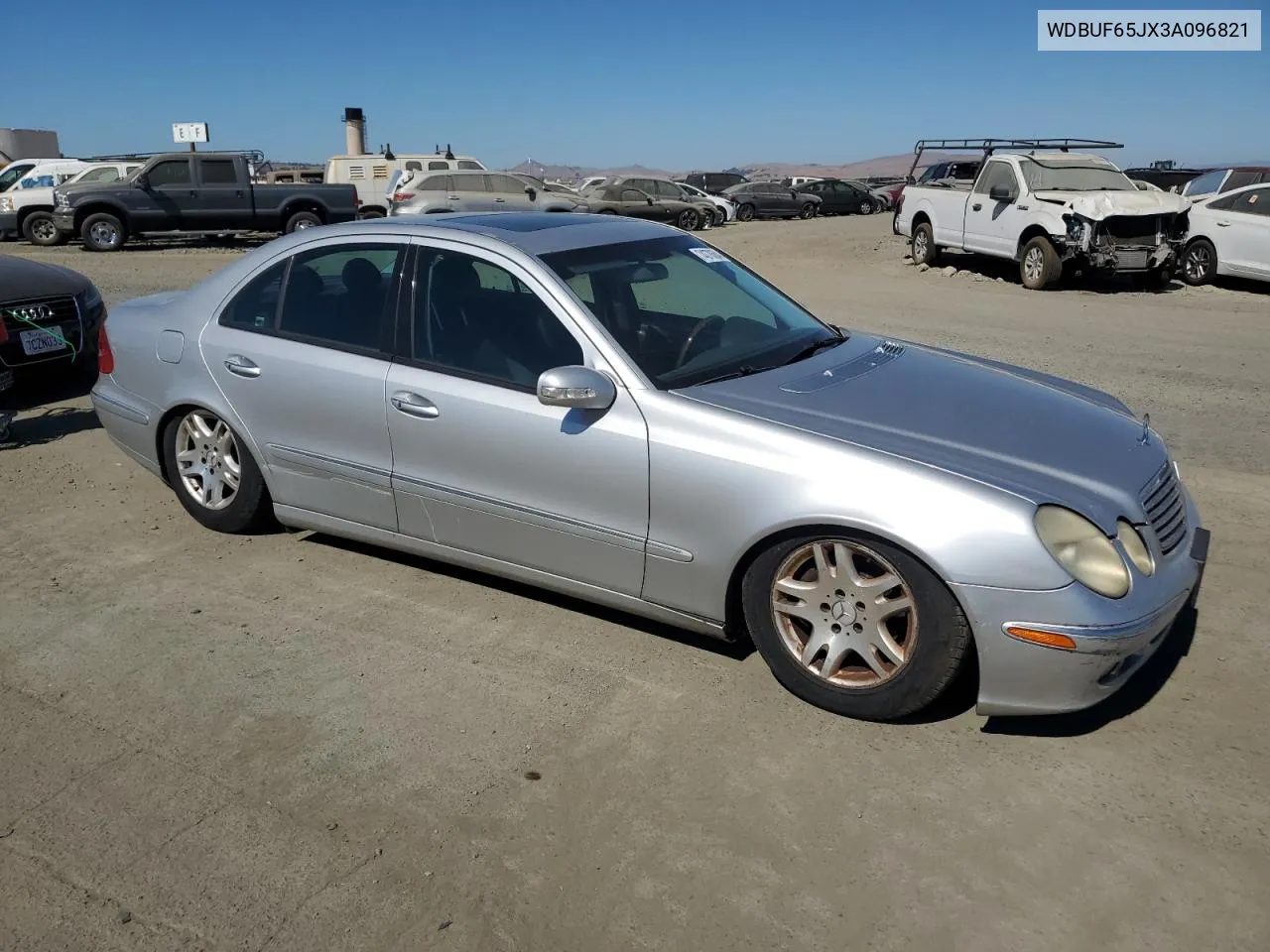 2003 Mercedes-Benz E 320 VIN: WDBUF65JX3A096821 Lot: 74378684