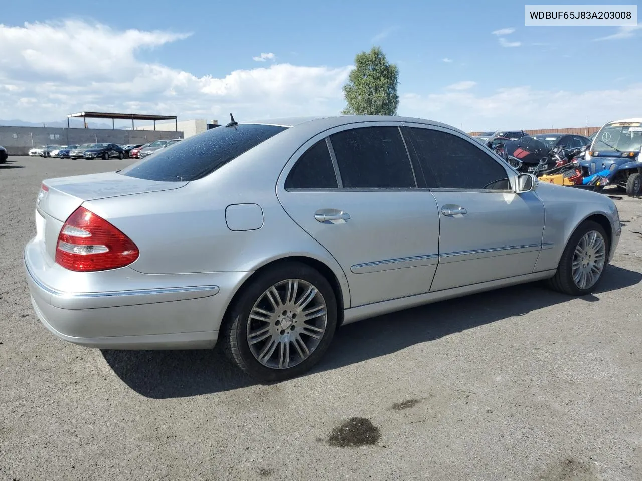 2003 Mercedes-Benz E 320 VIN: WDBUF65J83A203008 Lot: 75054214